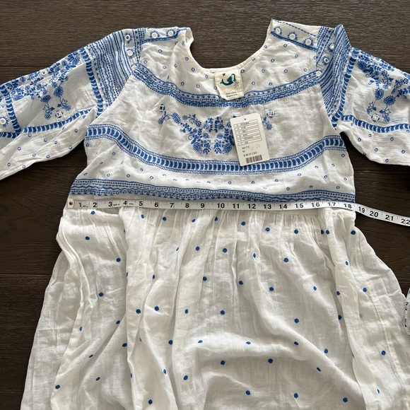 Womens Anthropologie cotton Peplum with sleeves - Picture 4 of 9